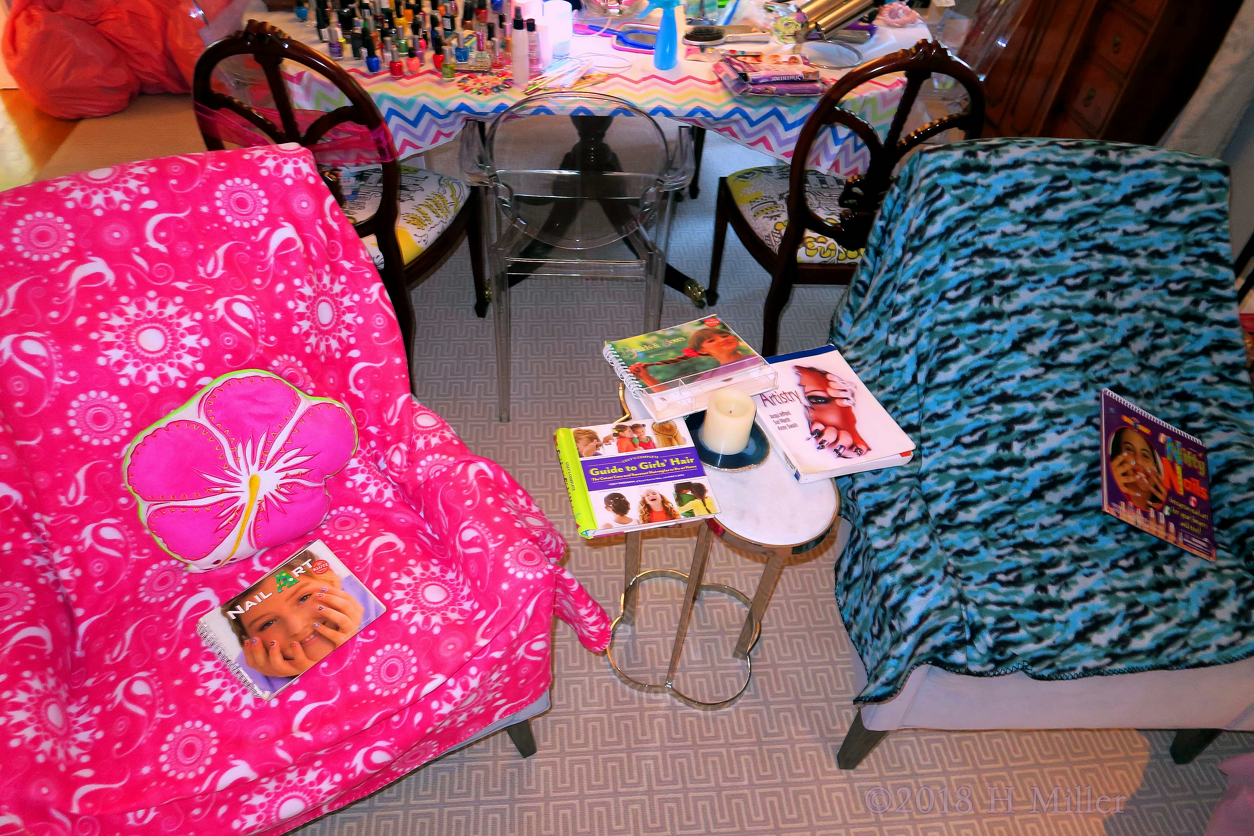 Nail Art And Hairstyling Idea Books For The Kids To Explore! Nail Art And Hairstyling Idea Books For The Kids To Explore!