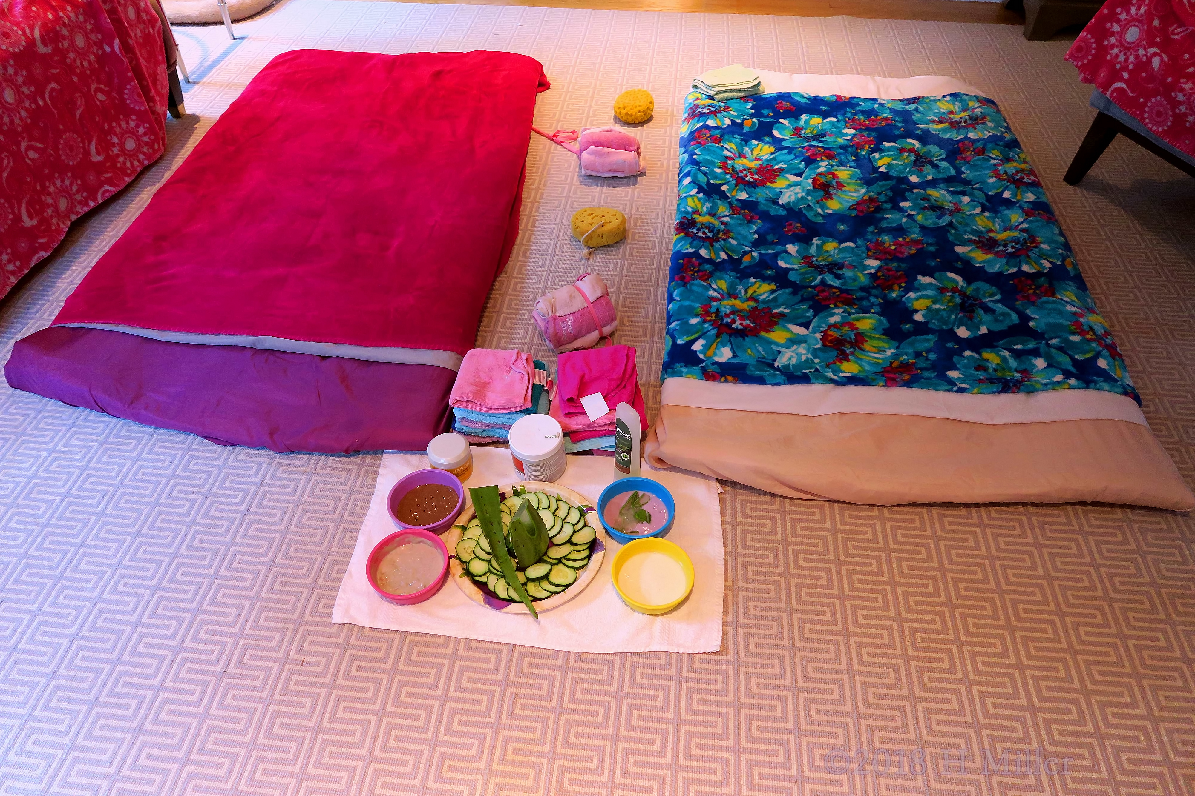 Perfect Kids Facial Setup At Eliza's Birthday Party! Perfect Kids Facial Setup At Eliza's Birthday Party!