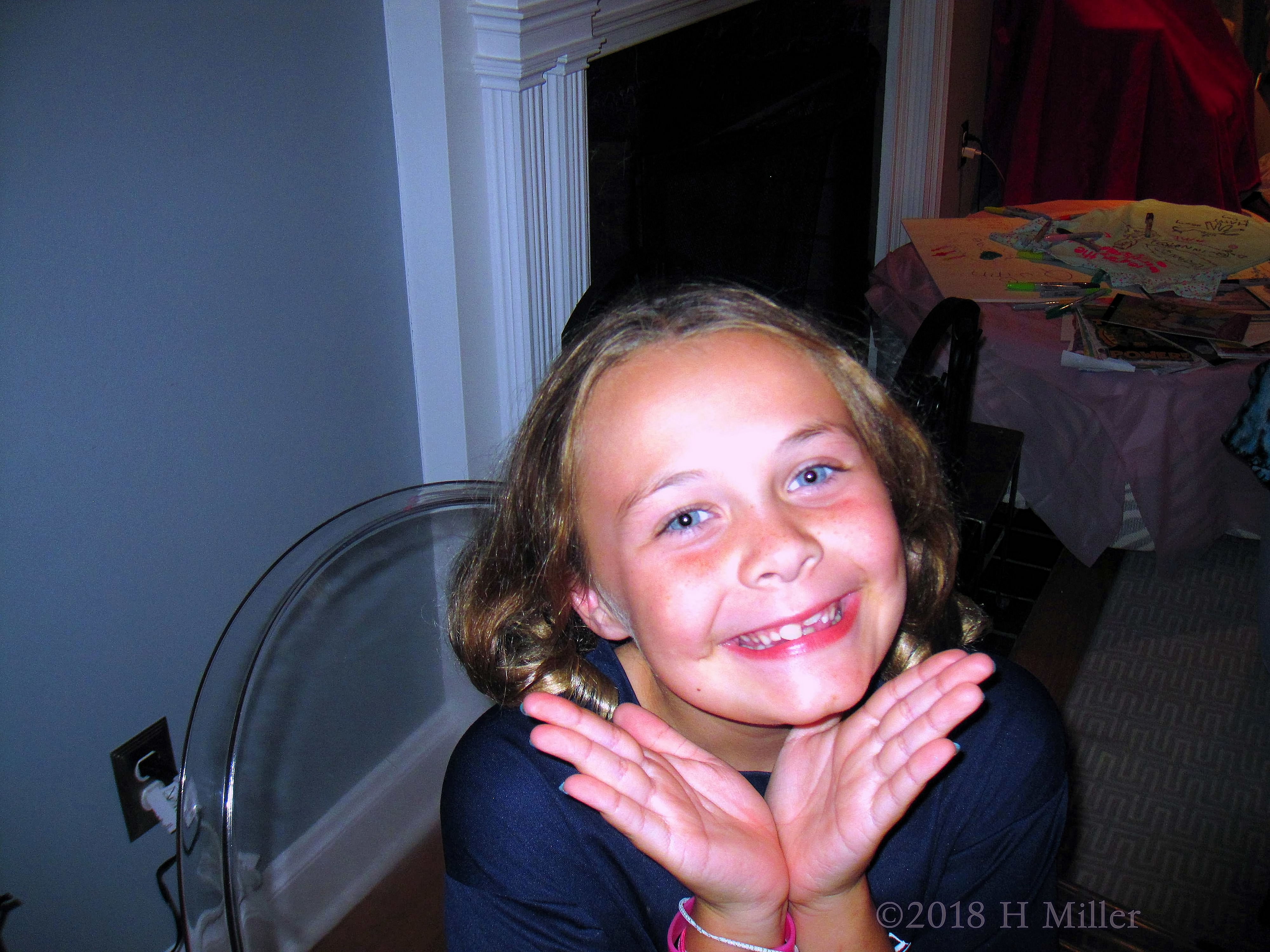 Smiling At Eliza's Spa Birthday Party! Smiling At Eliza's Spa Birthday Party!