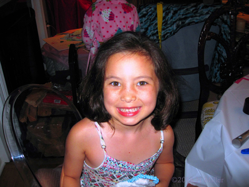 All Set For The Kids Hairstyling Session At The Spa Party! All Set For The Kids Hairstyling Session At The Spa Party!