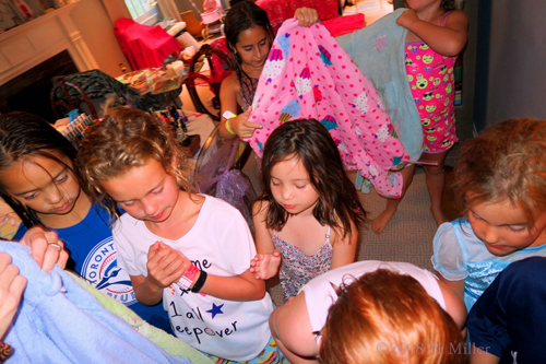 The Girls While Selecting Their Spa Robes! The Girls While Selecting Their Spa Robes!