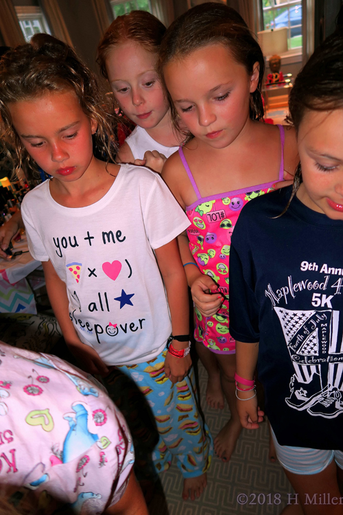 Waiting For Their Mini Mani Session! Waiting For Their Mini Mani Session!