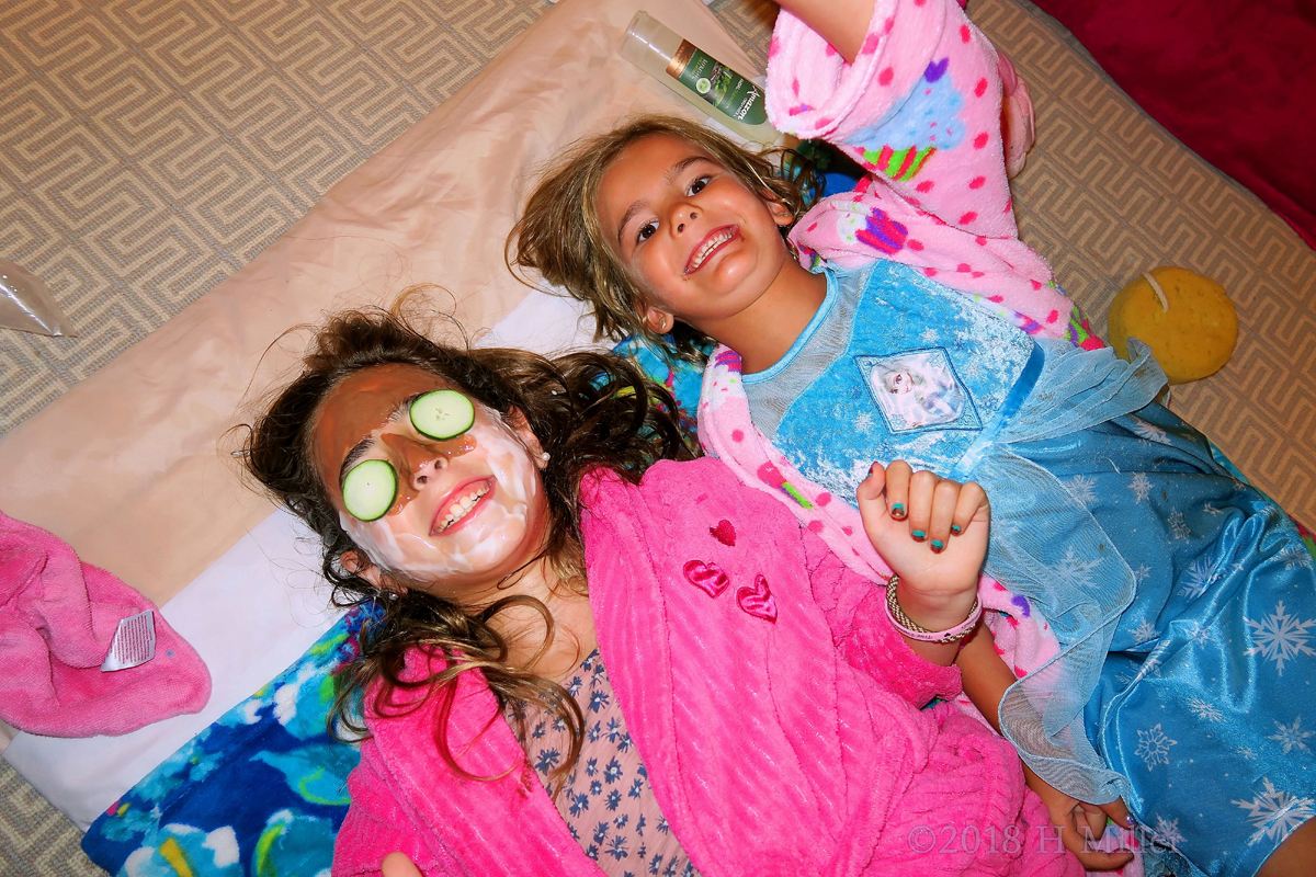 Facials For Kids Are Always The Most Fun Part Of The Spa Party. 
