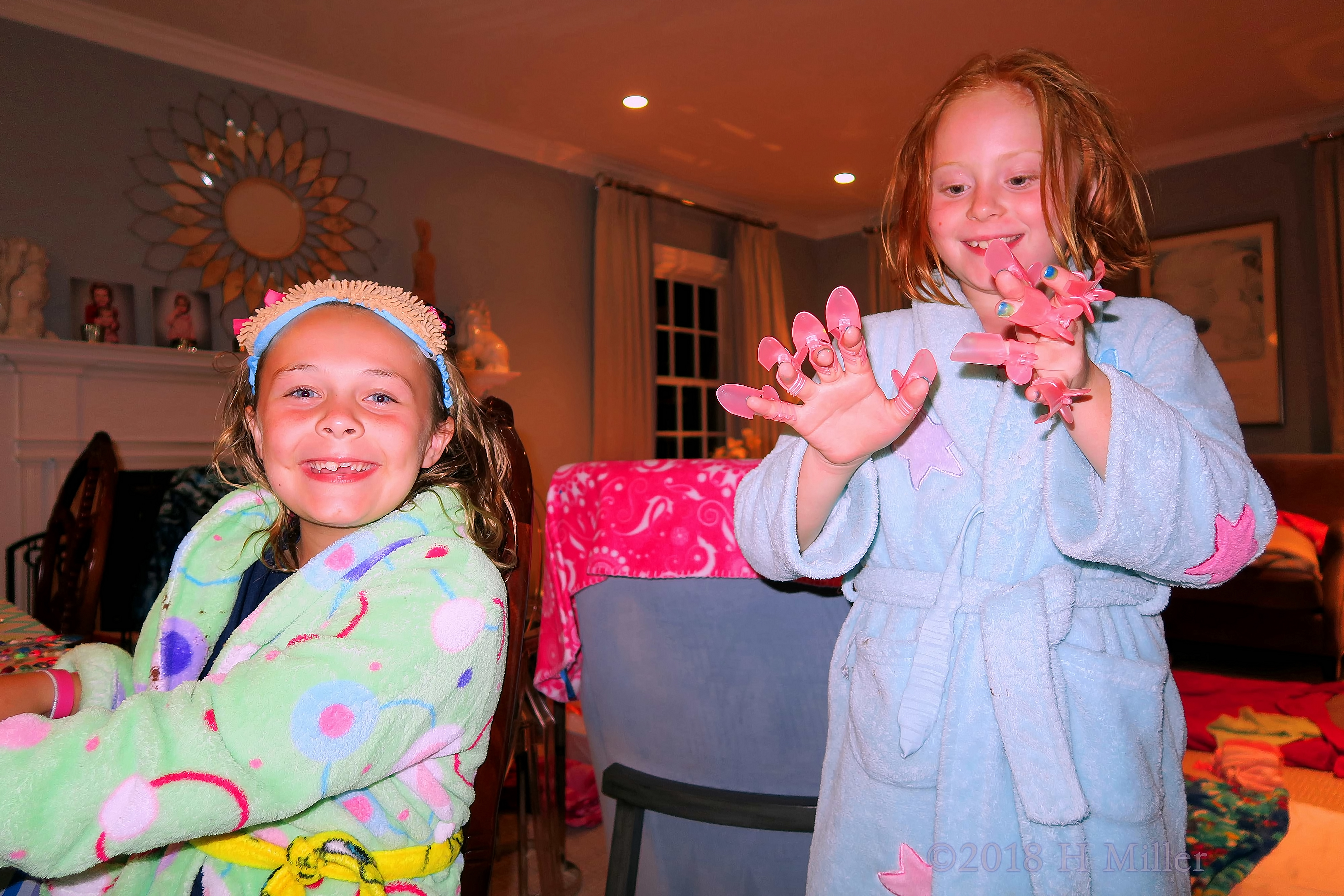 Clicked While Adjusting Her Nail Protectors! Clicked While Adjusting Her Nail Protectors!