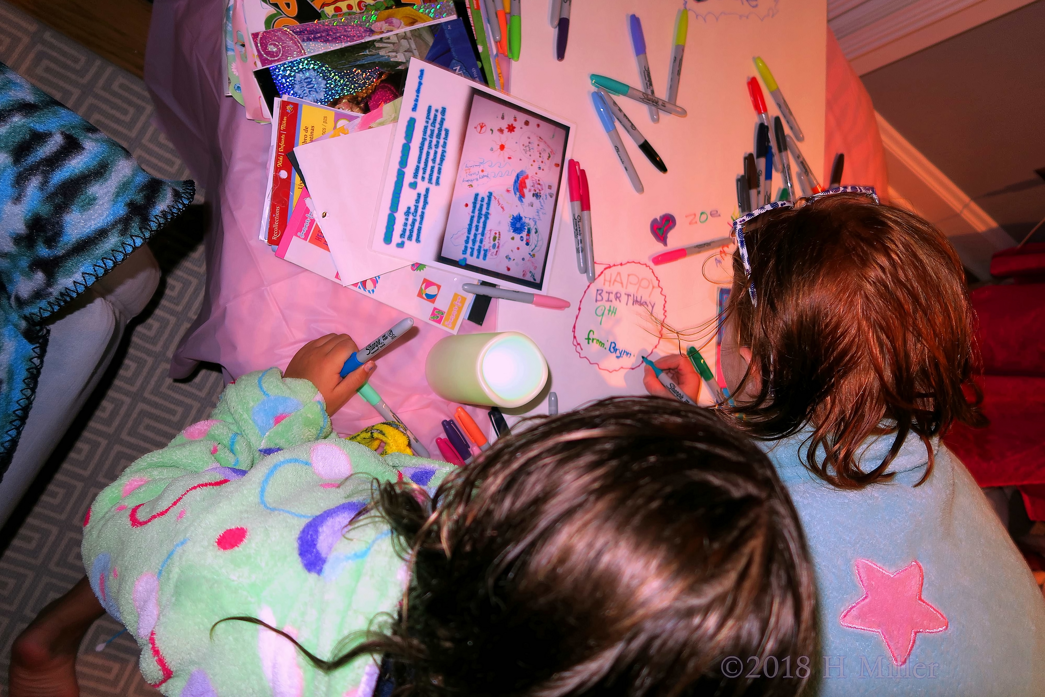 Making Of The Spa Birthday Card For Eliza. Making Of The Spa Birthday Card For Eliza.