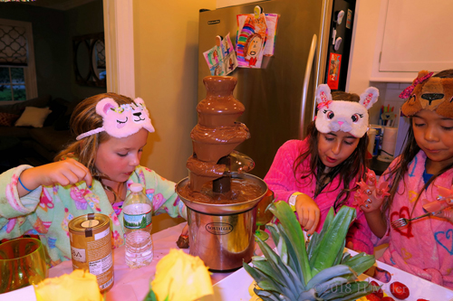 Chocolate Fondue Is Definitely The Kids Favourite!