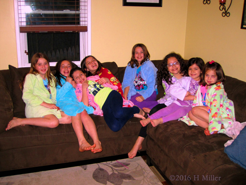 Group Photo Before The Kids Spa Party Group Photo Before The Kids Spa Party