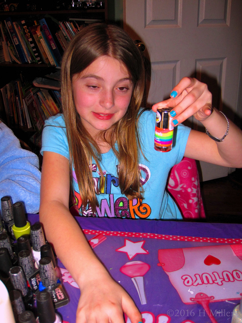 Rainbow Nail Polish Is So Cool. Rainbow Nail Polish Is So Cool.