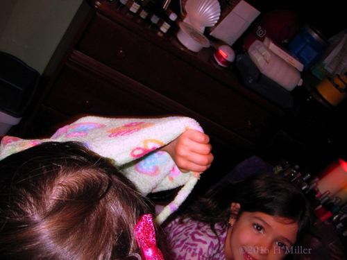 They're Putting On Spa Robes They're Putting On Spa Robes