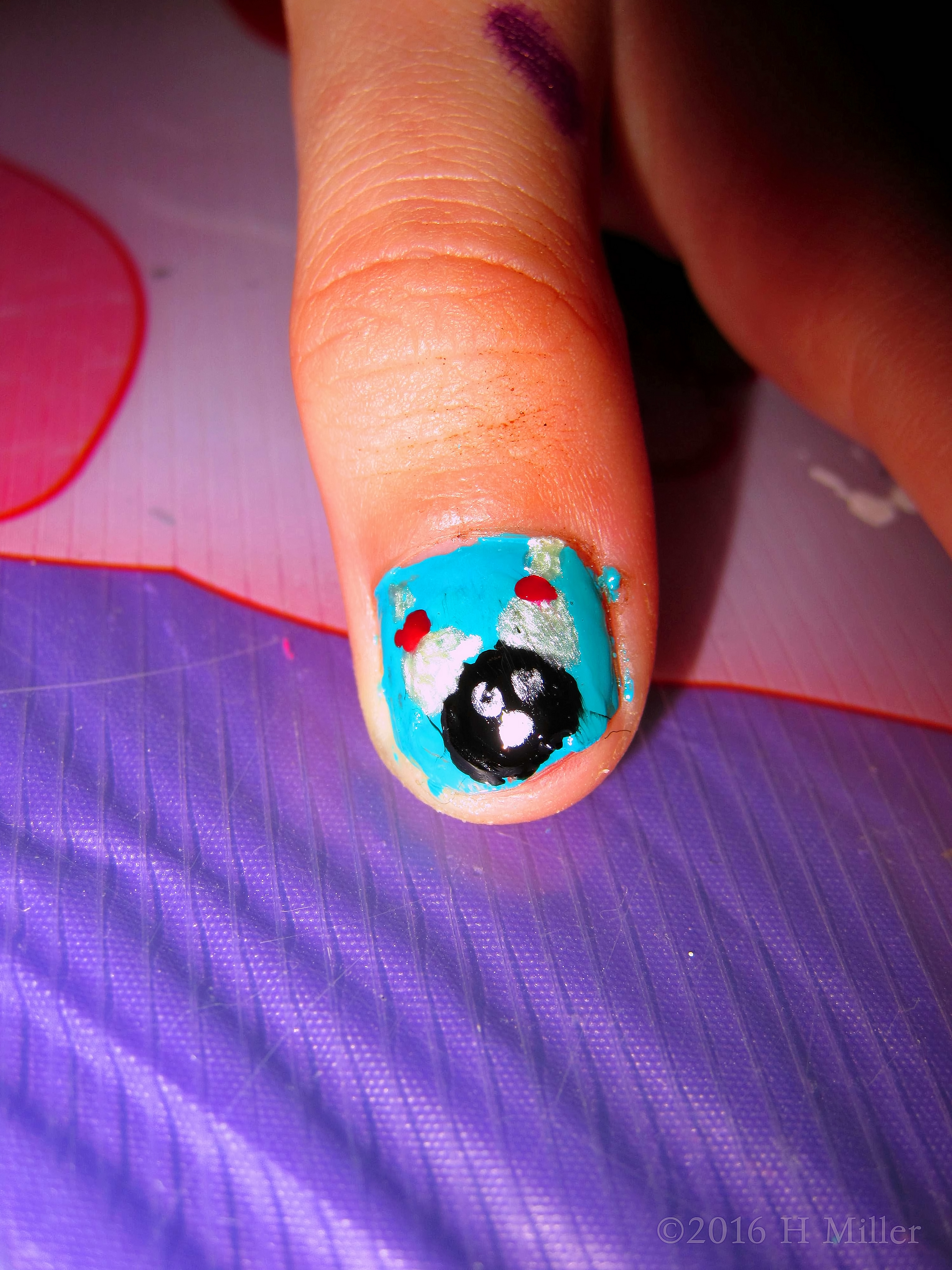 Cute Cartoon Kids Nail Art Cute Cartoon Kids Nail Art