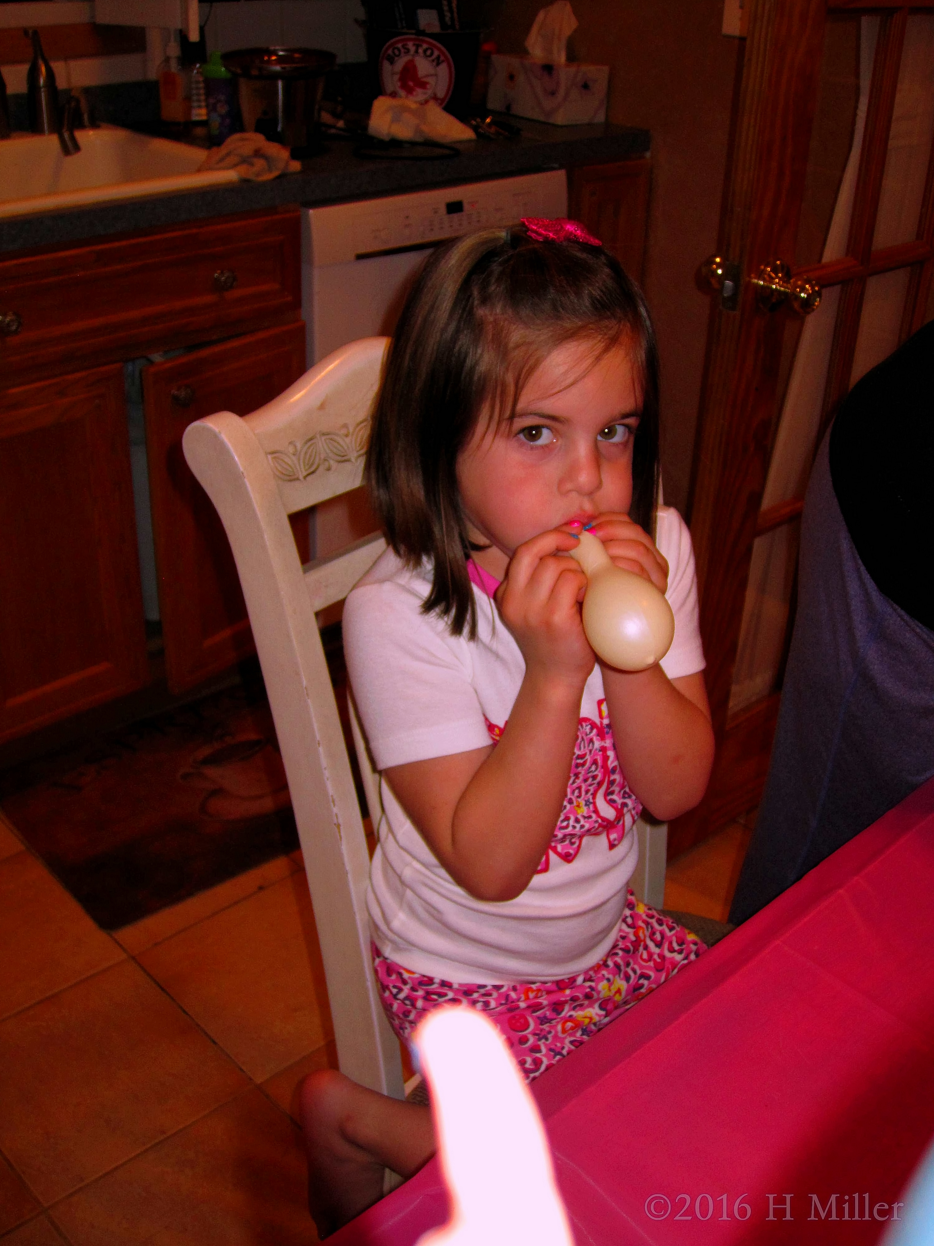 She Likes Making Balloons. She Likes Making Balloons.