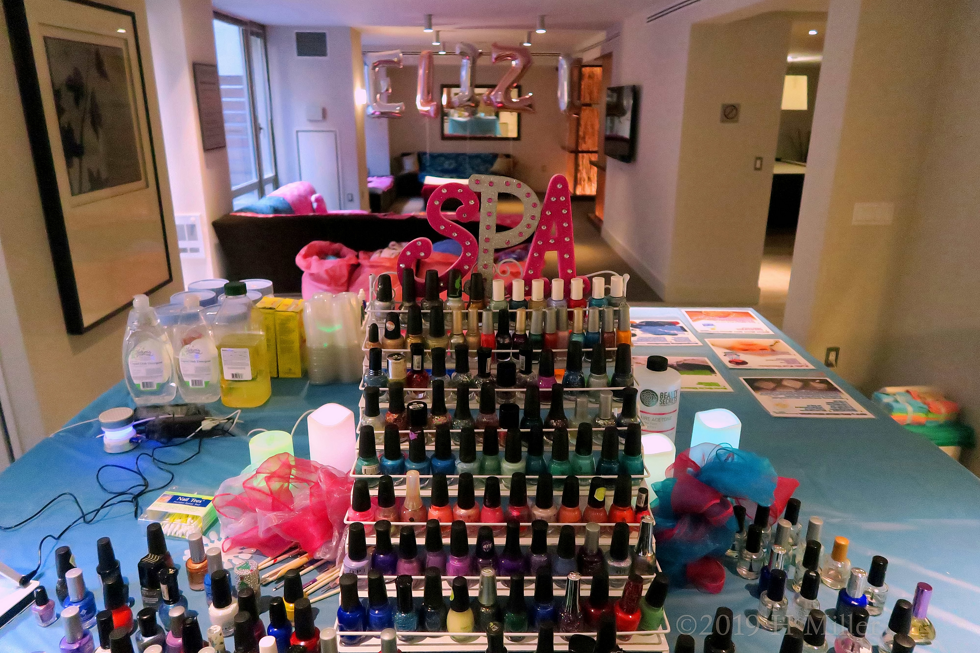 Elize's Girls Spa Birthday Party In New Jersey March 2019 Gallery 1