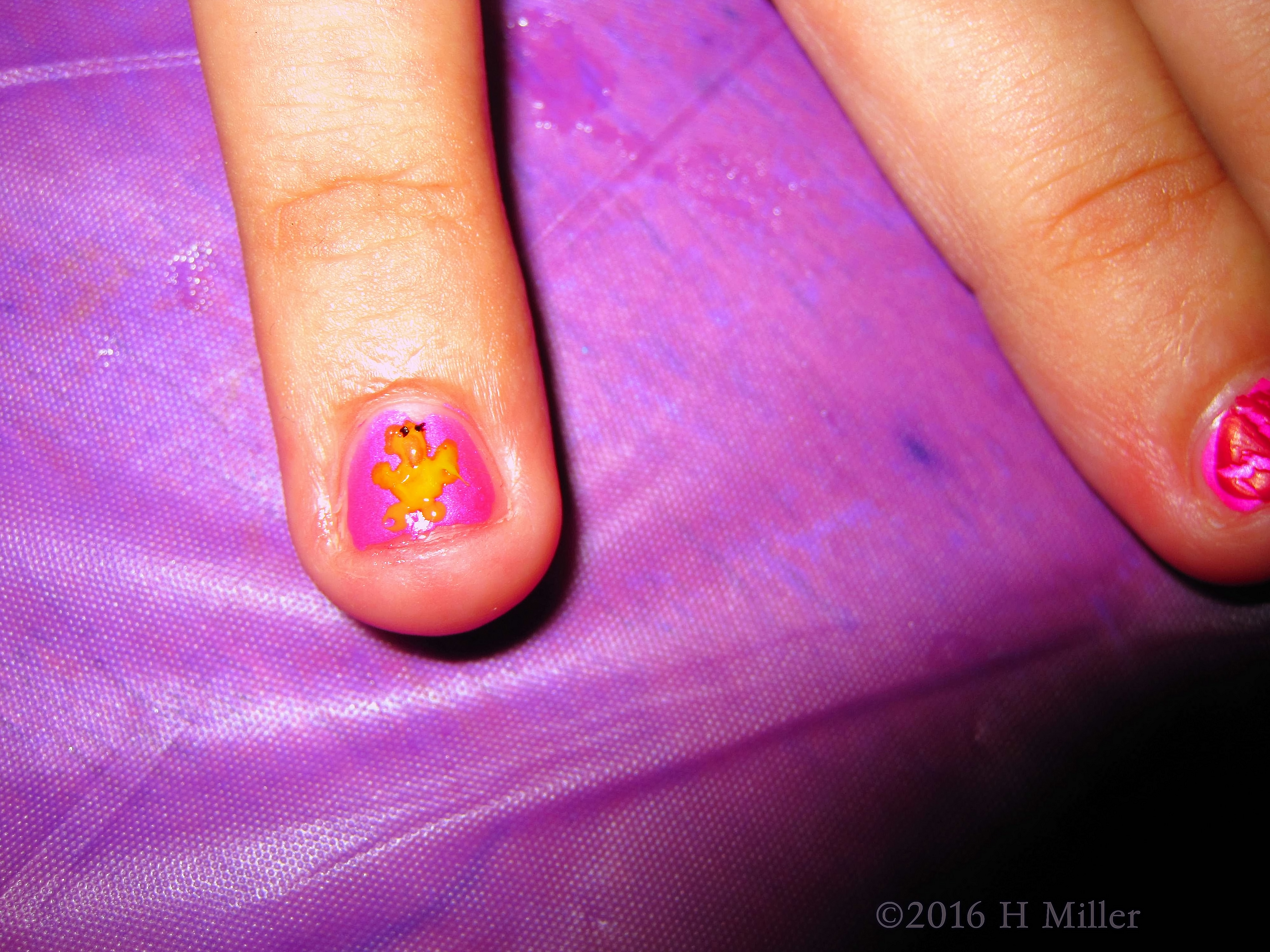 Cool Orange Home Girls Spa Manicure Art Cool Orange Home Girls Spa Manicure Art