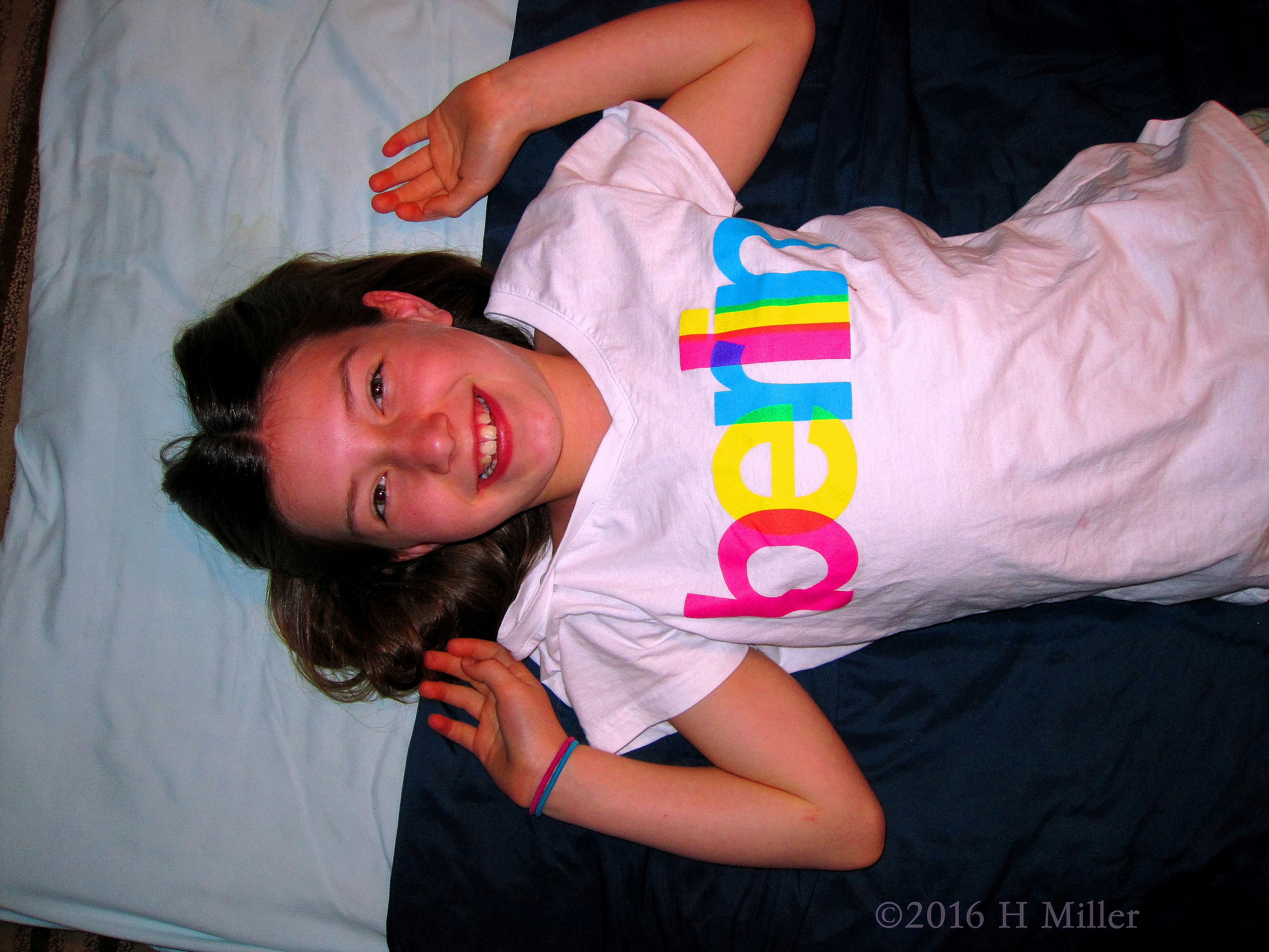 She's Excited For Her Kids Facial! She's Excited For Her Kids Facial!