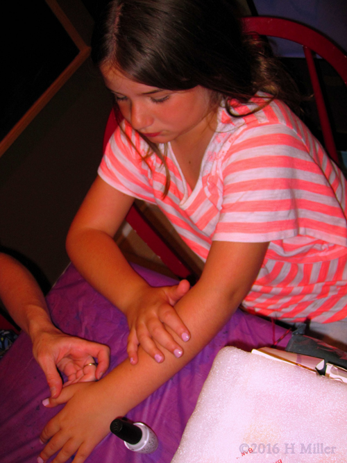 Getting Her Nails Done Getting Her Nails Done