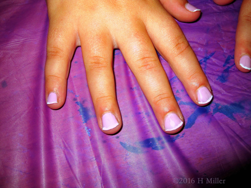 Pretty Pale Home Manicure Pretty Pale Home Manicure