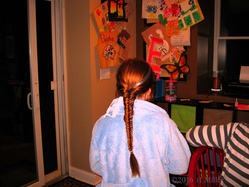 Fishtail Braid Hairstyle At The Kids Spa