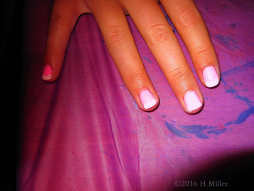 Simple White Mini Mani Simple White Mini Mani