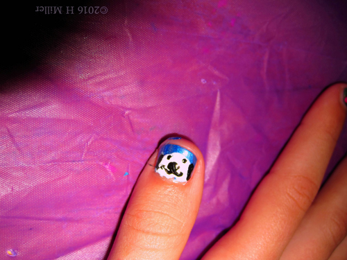 Super Cute Puppy Nail Art