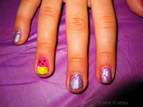 Watermelon Manicure Accent Nai Watermelon Manicure Accent Nai