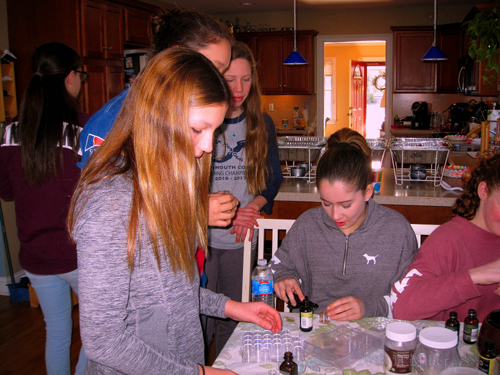 Birthday Girl Crafting With Friends Birthday Girl Crafting With Friends