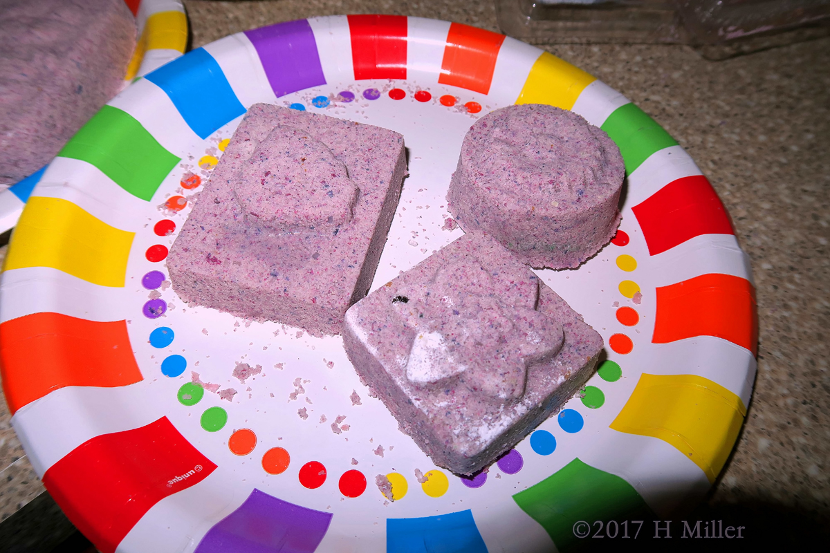 Looks Good Enough To Eat! But These Are Fizzy Bath Bomb Challenge Kids Crafts, So Don't Eat Them LOL! 