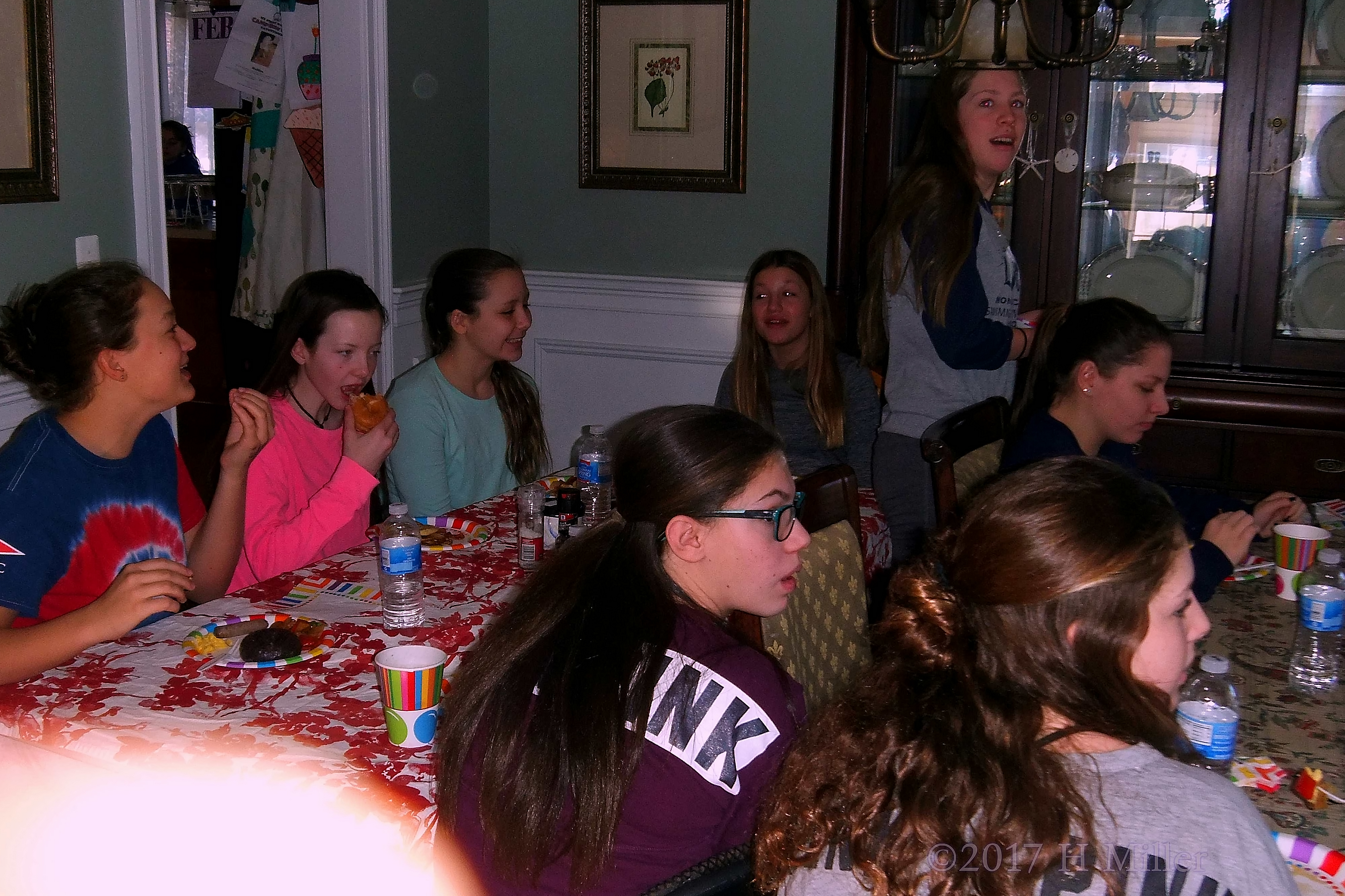 Birthday Breakfast Group Photo 