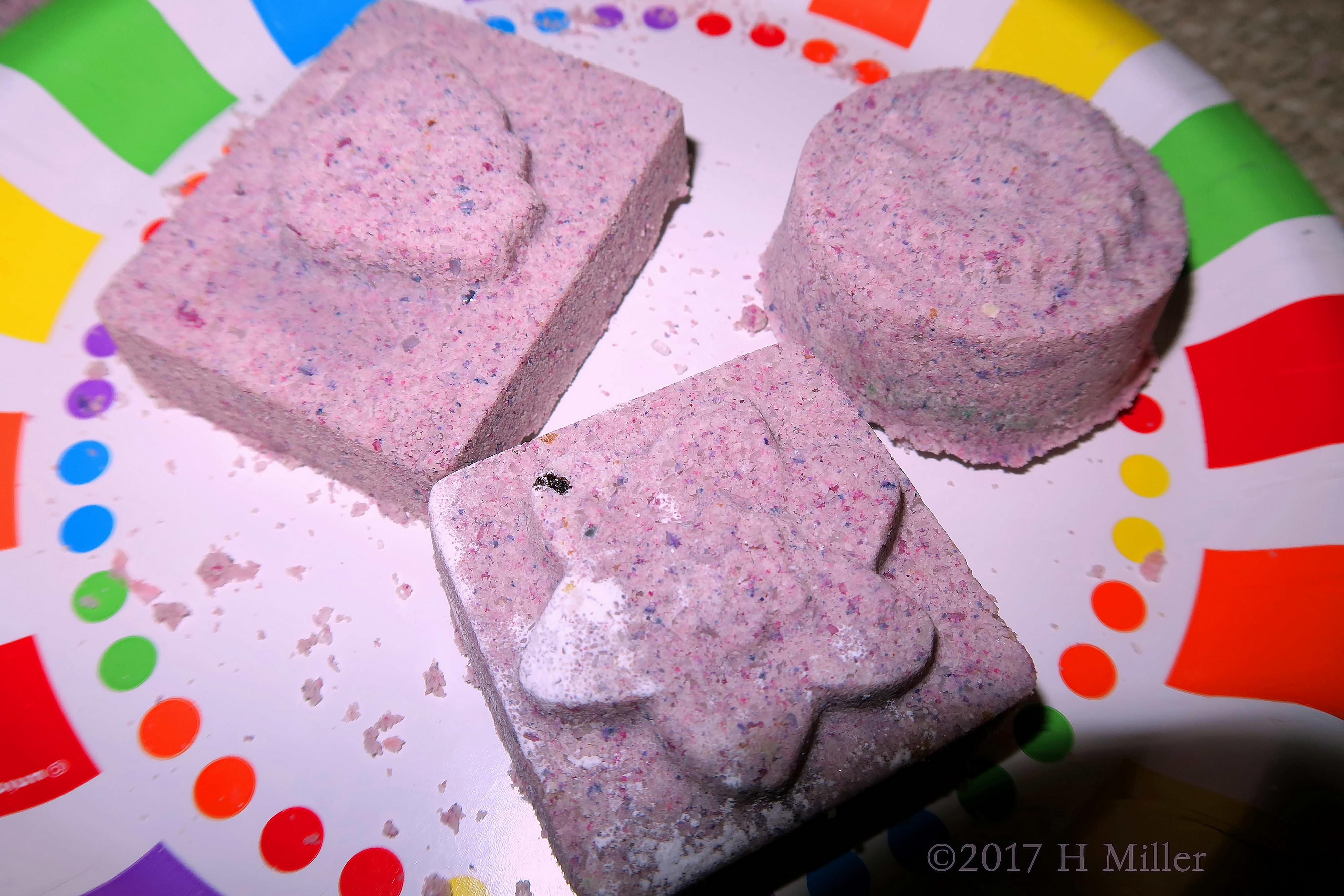 Birthday Fizzy Bath Bomb Kids Crafts Have A Flower And Other Shapes! 