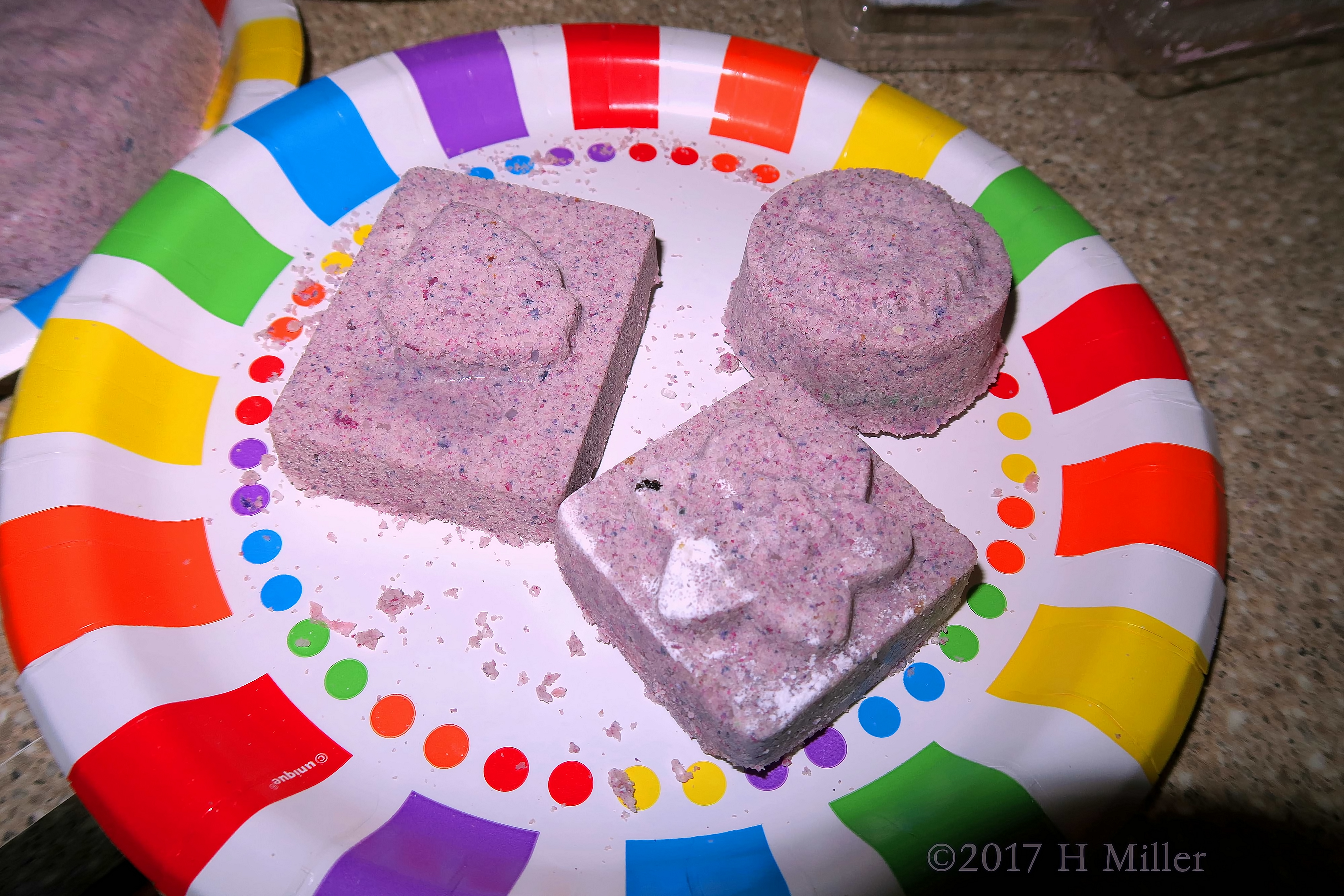 Looks Good Enough To Eat! But These Are Fizzy Bath Bomb Challenge Kids Crafts, So Don't Eat Them LOL! 