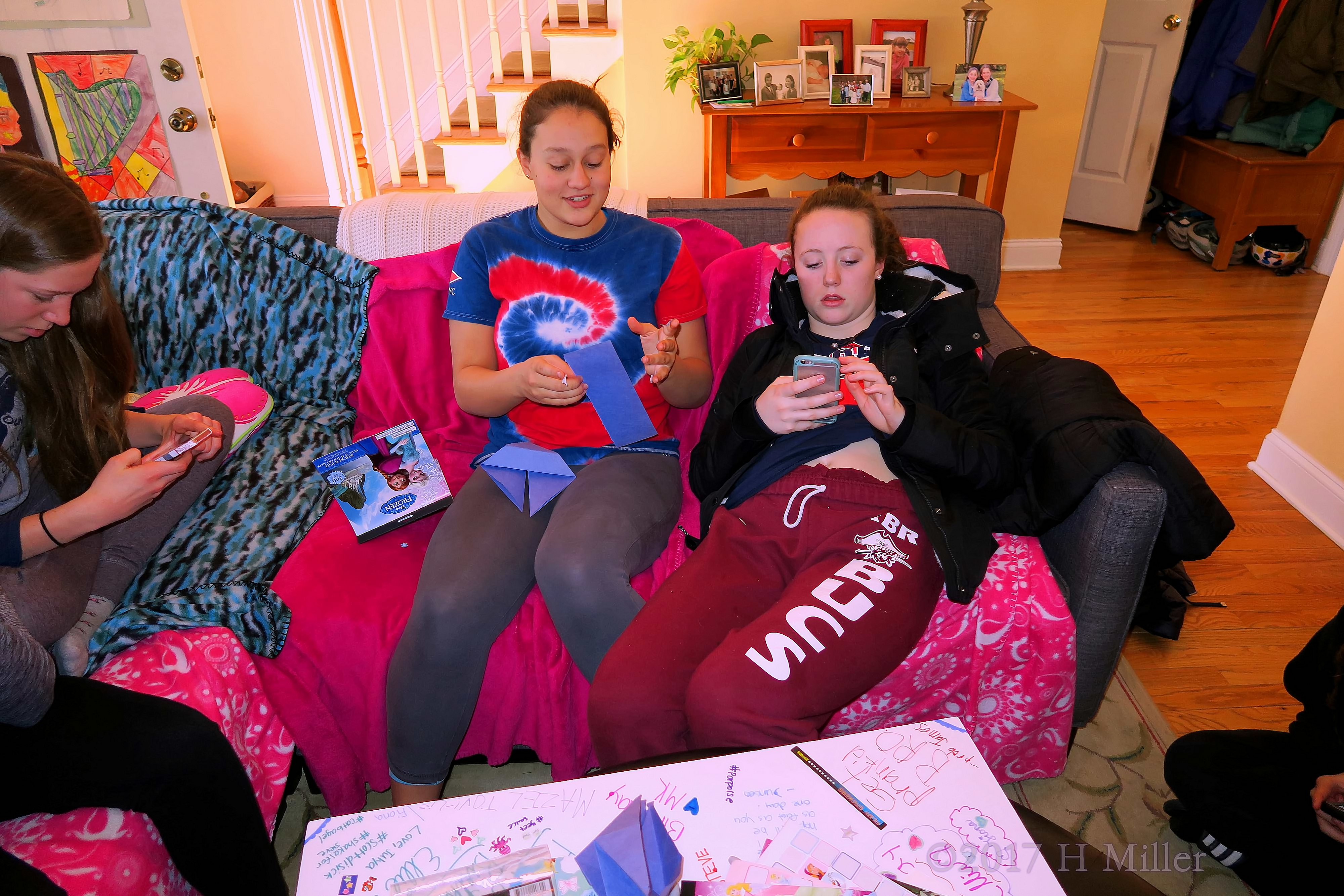 Party Guest Phone Break From Signing The Spa Birthday Card Party Guest Phone Break From Signing The Spa Birthday Card