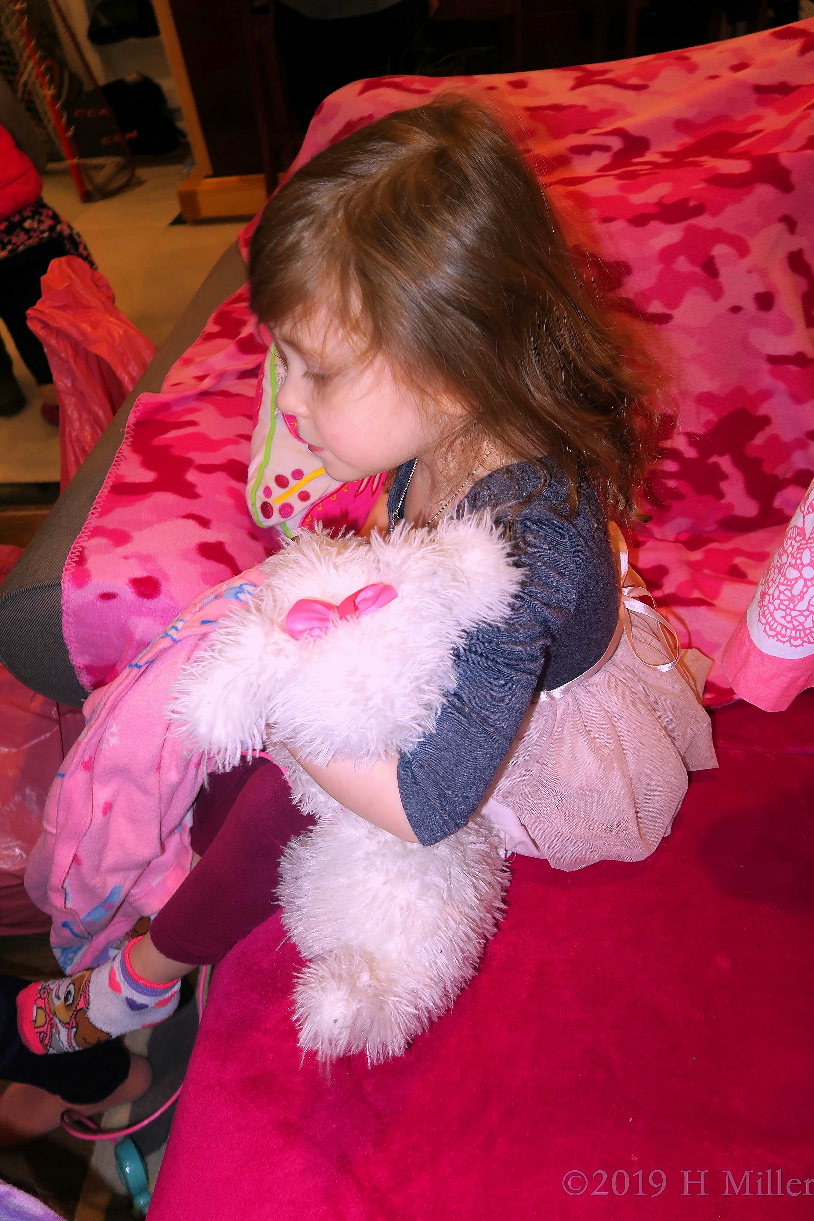 Party Guest Enjoying The Girls Spa! Party Guest Enjoying The Girls Spa!