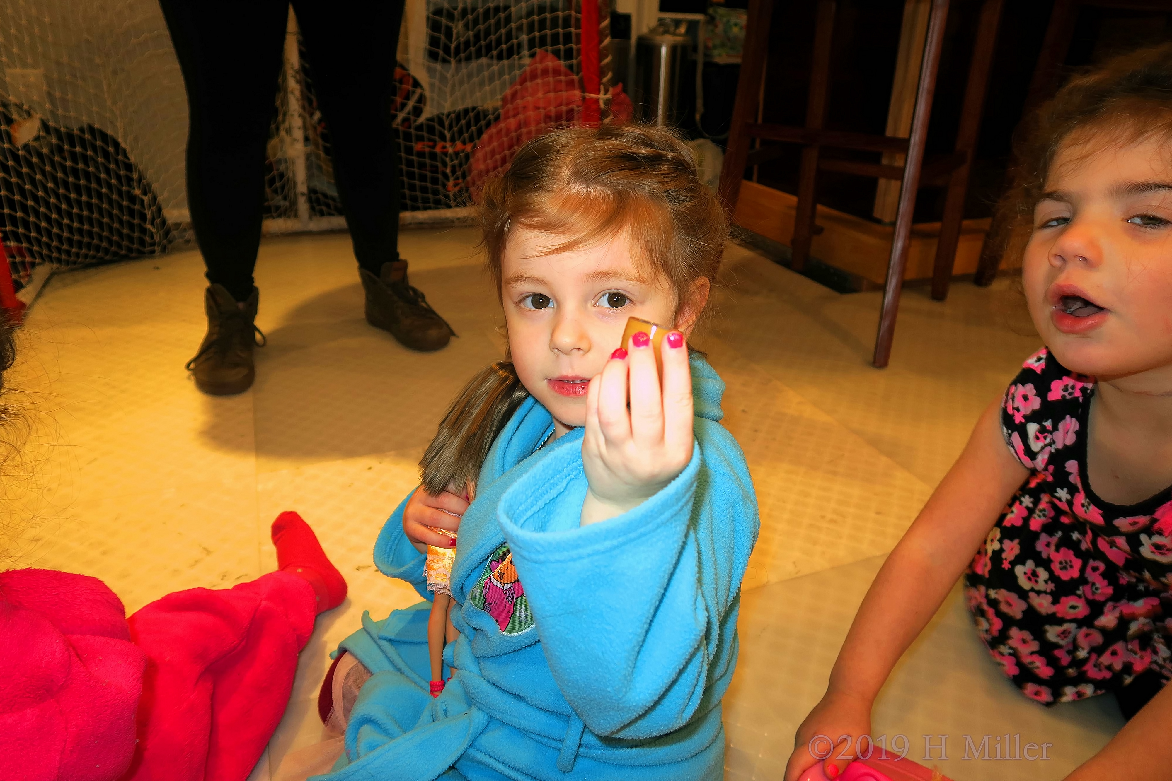 Spa Party Guest Showing The Lip Balm Kids Craft She Made! Spa Party Guest Showing The Lip Balm Kids Craft She Made!