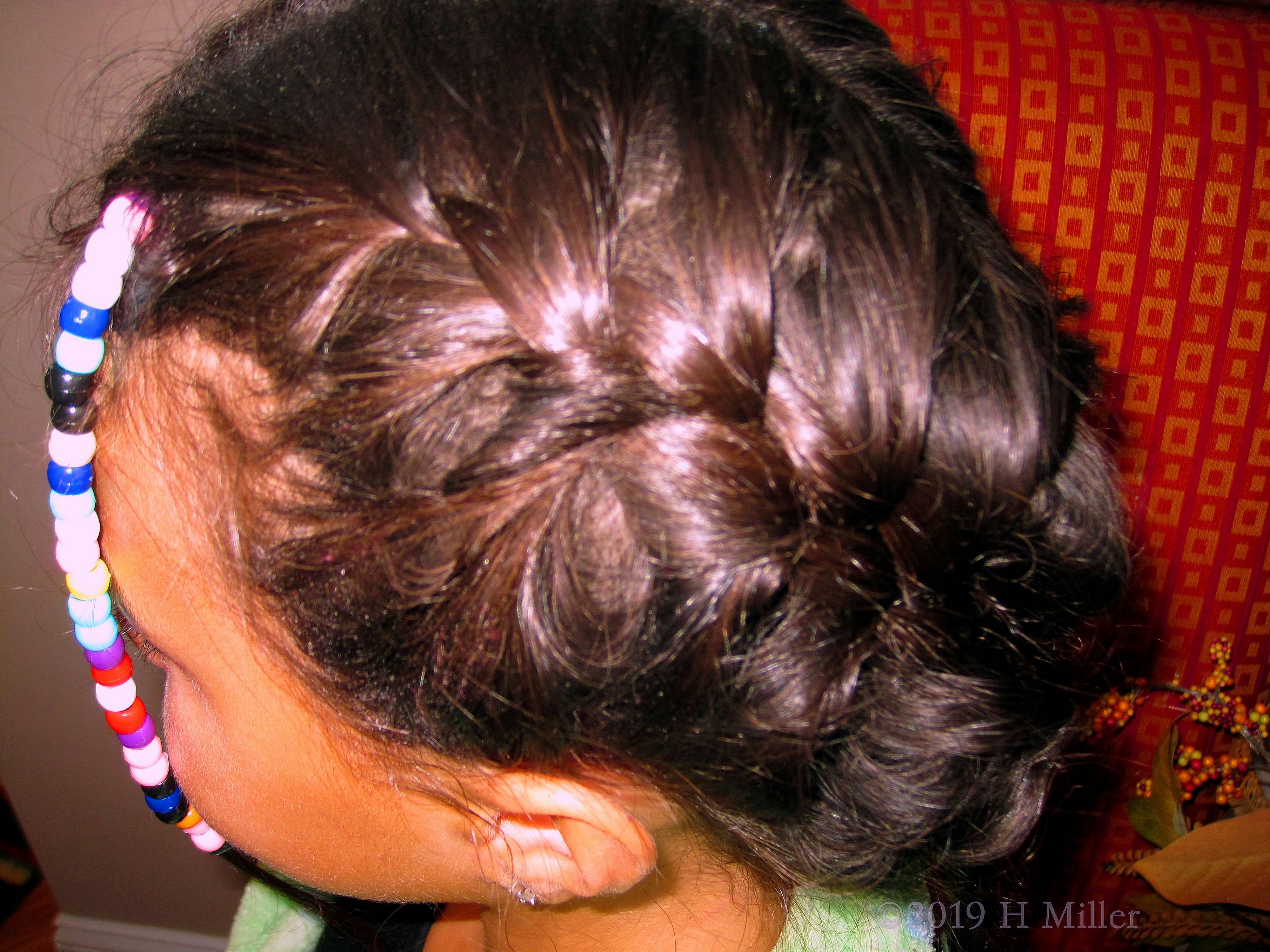 Braids And Beads! Side Angle Of Kids Hairstyle! Braids And Beads! Side Angle Of Kids Hairstyle!