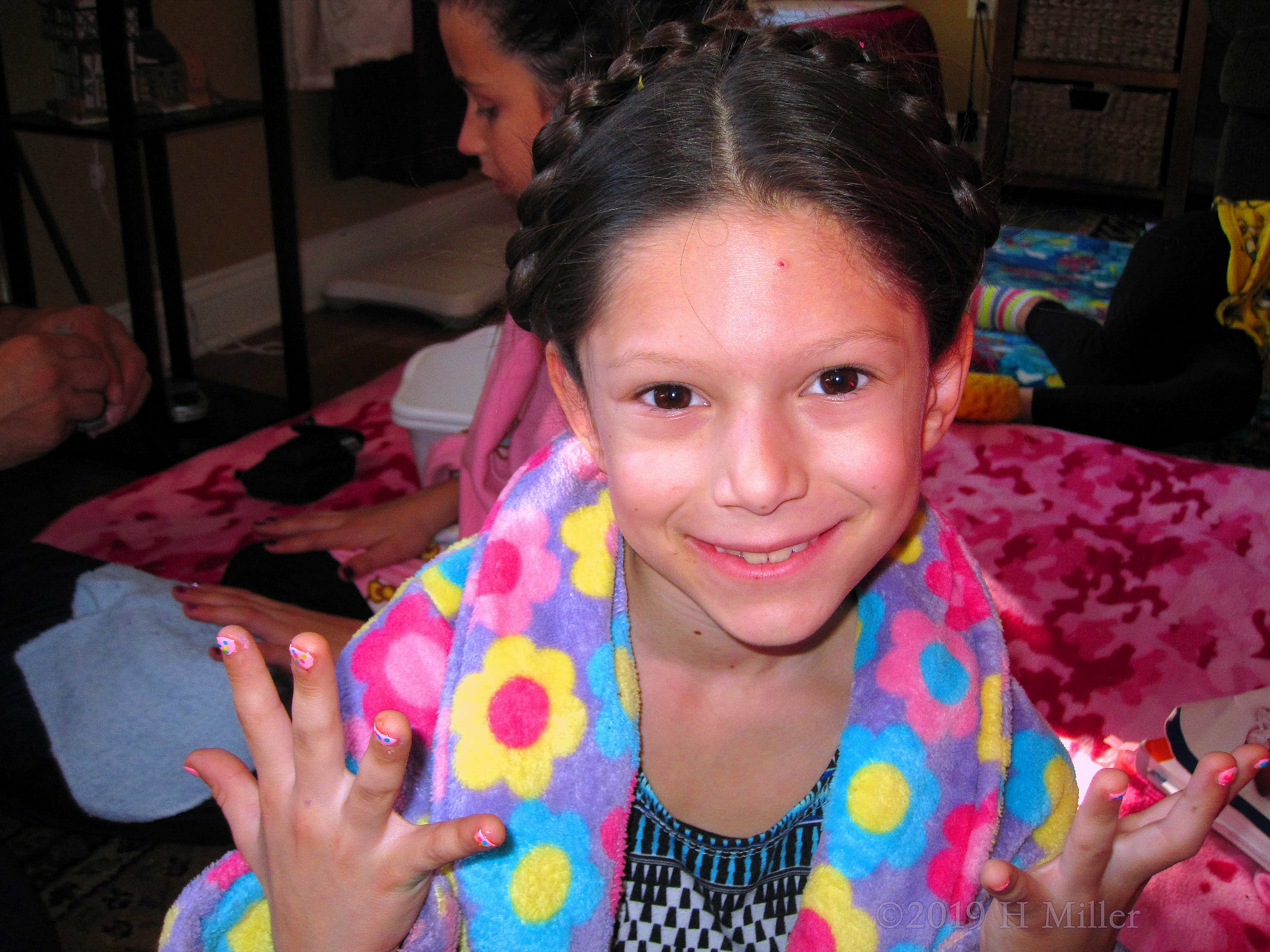 Polished And Posing! Party Guest Shows Off New Kids Mani! Polished And Posing! Party Guest Shows Off New Kids Mani!