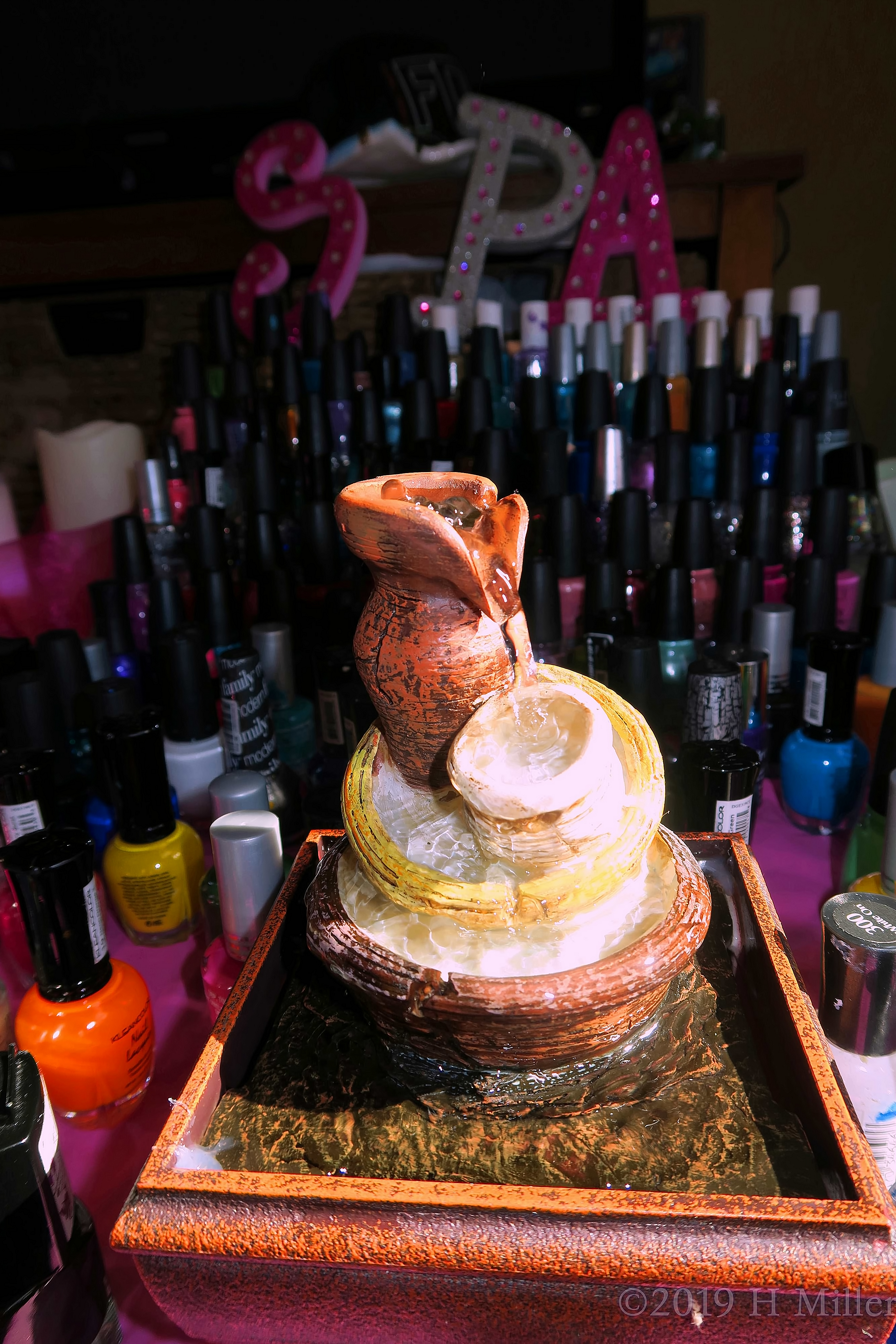 Spa Decorations And Decorative Art! Nail Spa Station Complete For The Spa Party! Spa Decorations And Decorative Art! Nail Spa Station Complete For The Spa Party!