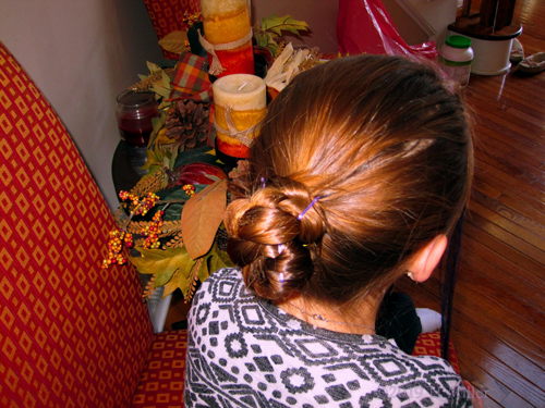 Falltime And Updos! Braided Bun Kids Hairstyle! Falltime And Updos! Braided Bun Kids Hairstyle!