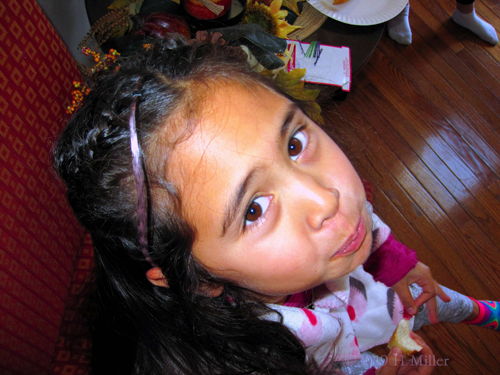 Pink Hair And Snacks! Party Guest Shows Off Pink Hair Feather! Pink Hair And Snacks! Party Guest Shows Off Pink Hair Feather!