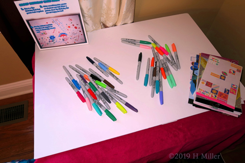 Sharpies, Spa Birthday Card, And Sparkles! Sharpies, Spa Birthday Card, And Sparkles!