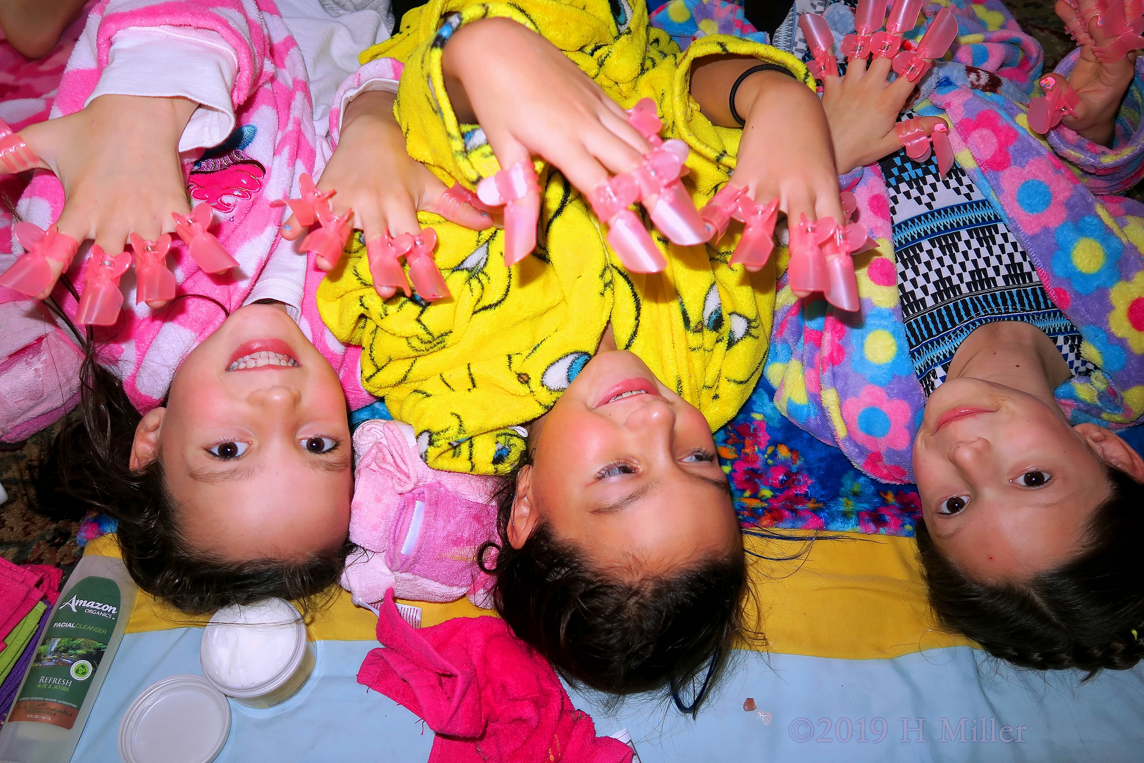 A Beaming Bunch! Party Guests At The Spa Party! A Beaming Bunch! Party Guests At The Spa Party!