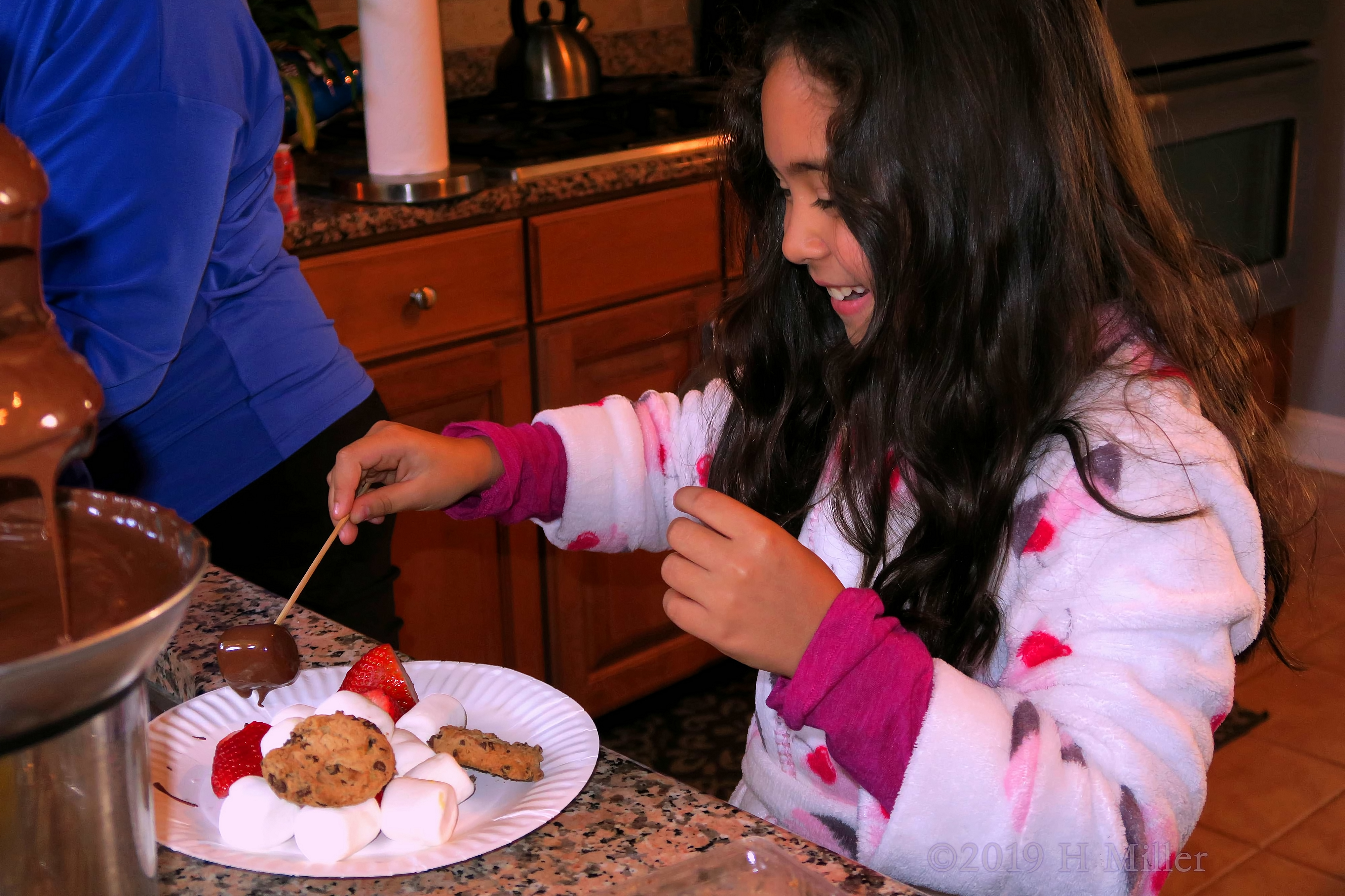 Chocolate Wishes Come From A Fountain At The Kids Spa! Chocolate Wishes Come From A Fountain At The Kids Spa!