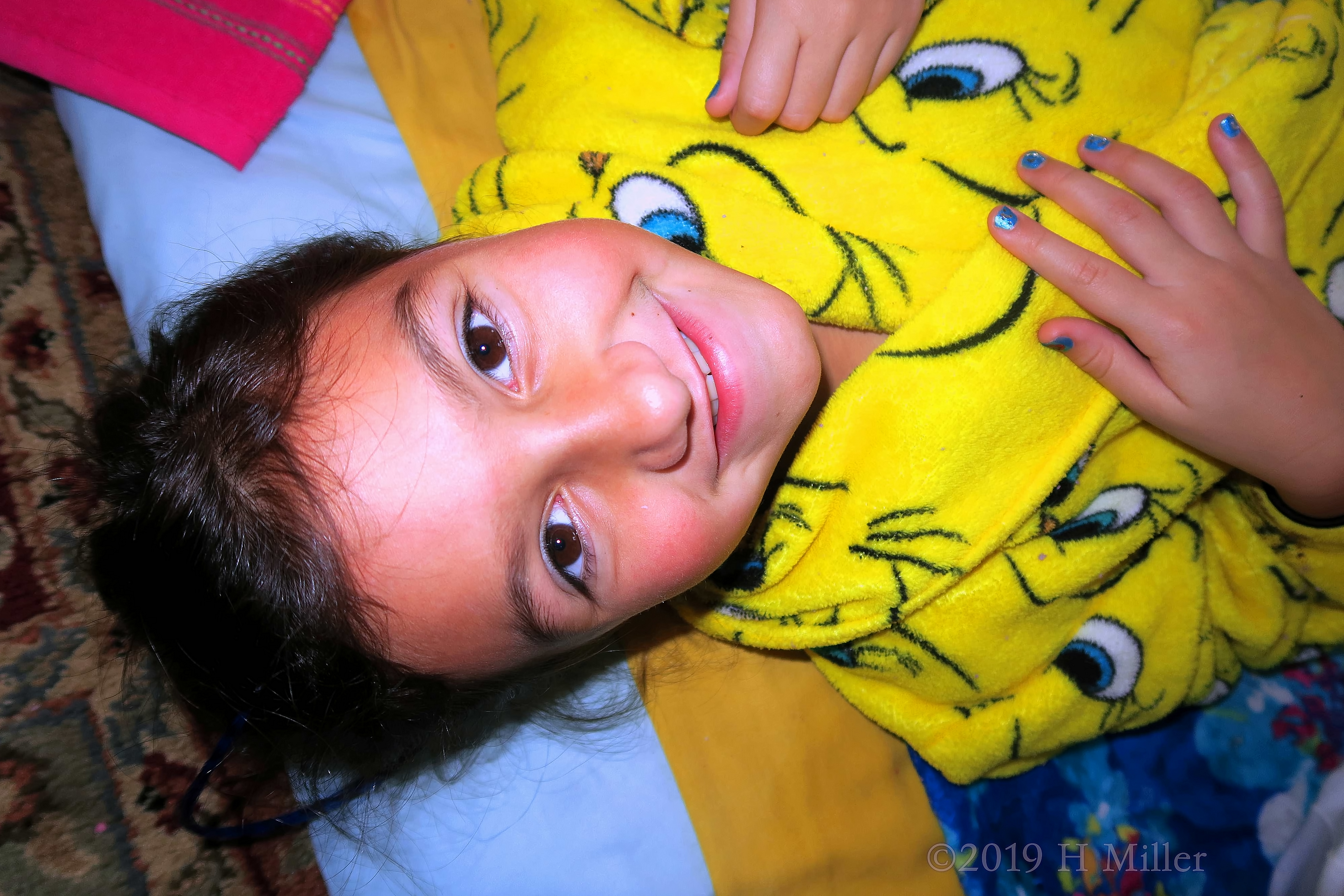 Radiant And Relaxing! Party Guest Poses For Her Girls Facial! Radiant And Relaxing! Party Guest Poses For Her Girls Facial!