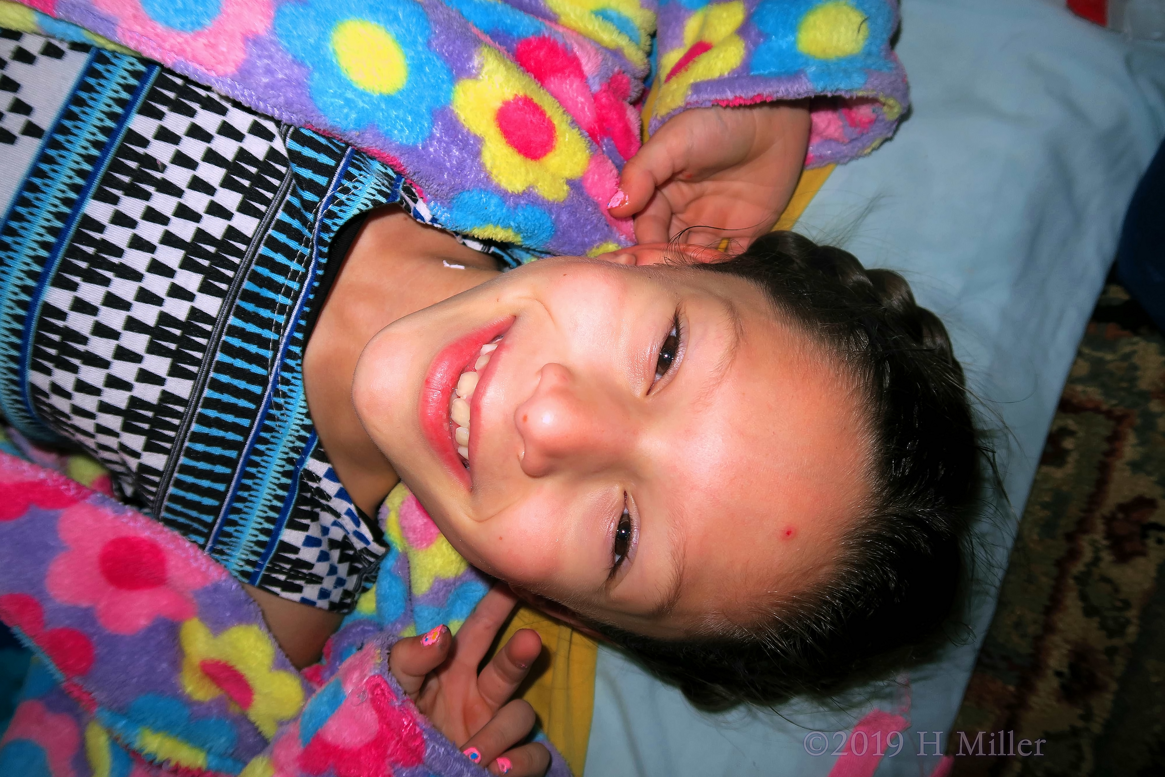 Smiling At The Spa! Spa Party Guest Gets Facials For Kids! 4 Smiling At The Spa! Spa Party Guest Gets Facials For Kids! 4