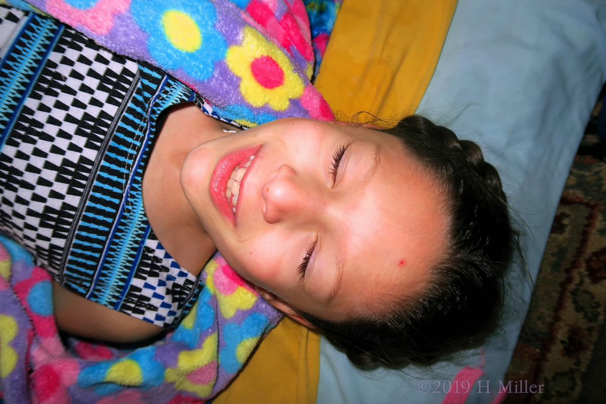 Prepped For Pampering! Kids Party Guest Gets A Facial For Kids! Prepped For Pampering! Kids Party Guest Gets A Facial For Kids!