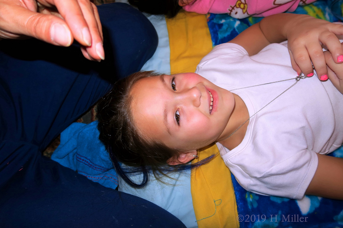 Unwinding And Smiling! Kids Facial For Spa Party Guest! Unwinding And Smiling! Kids Facial For Spa Party Guest!