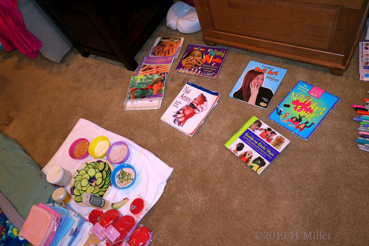 Choose Your Craft! Arts And Craft Books For Spa Party! 