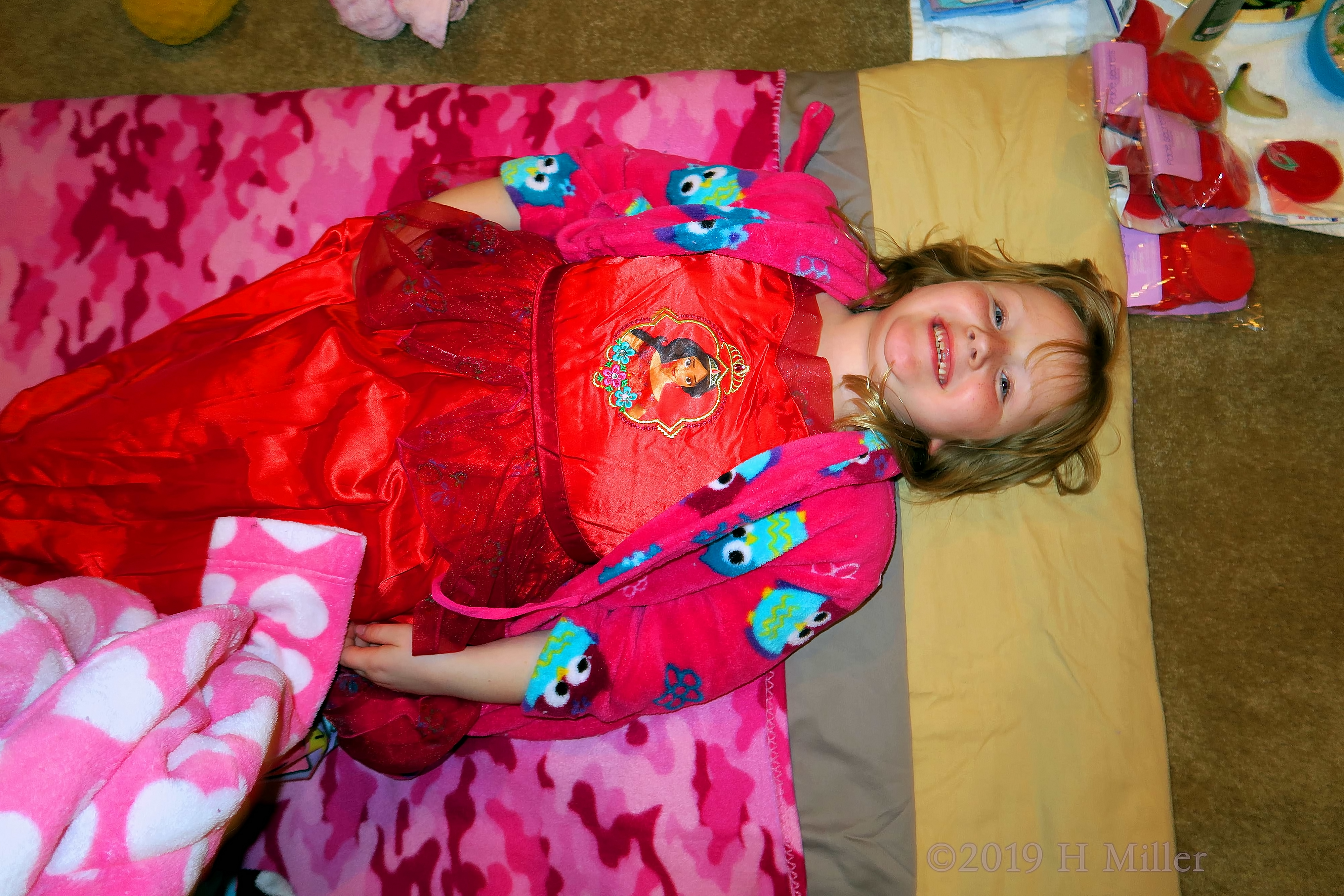 Ready In Red! Birthday Girl Gets Kids Facial! Ready In Red! Birthday Girl Gets Kids Facial!