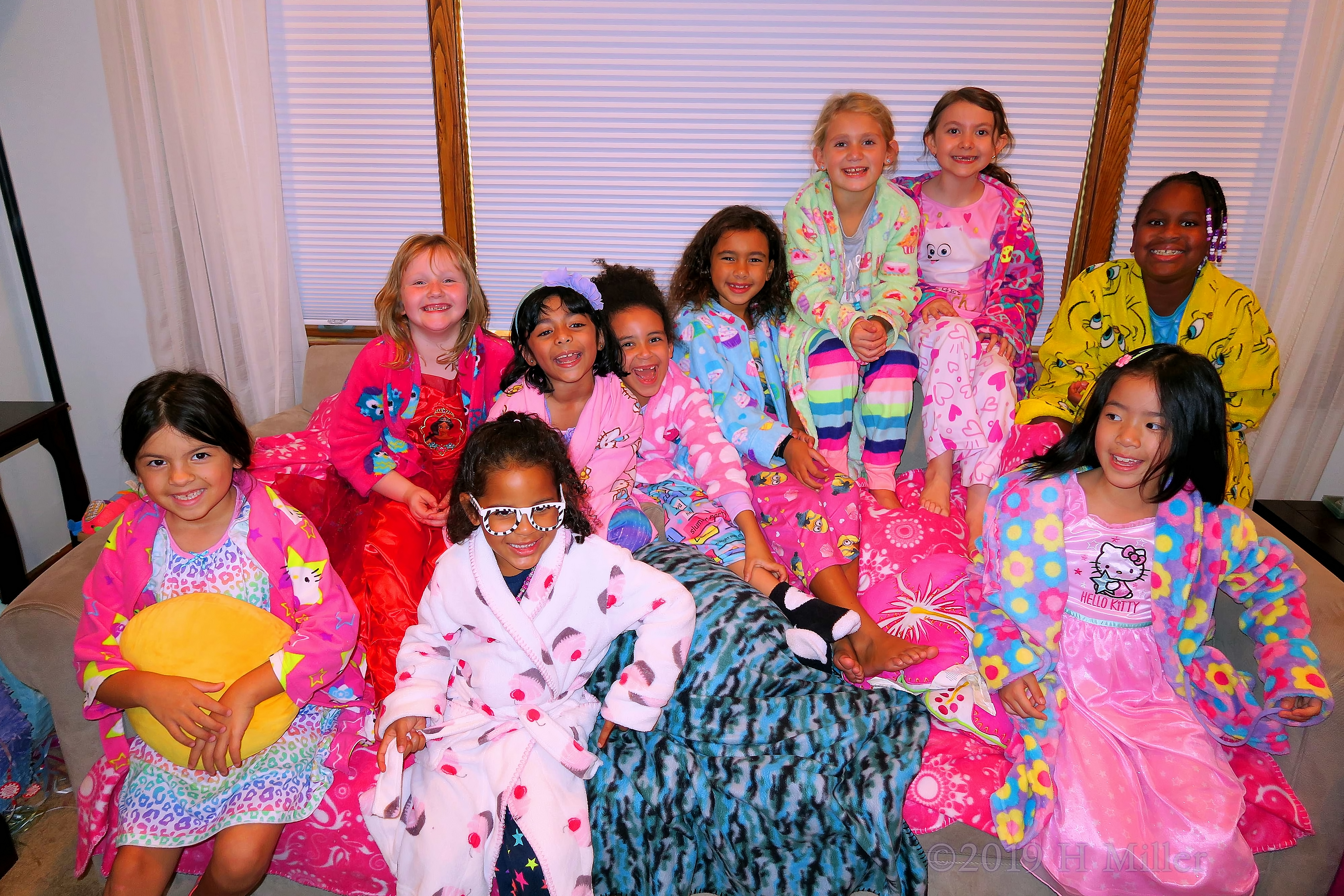 Ready In Robes! Kids Spa Party Group Photo! Ready In Robes! Kids Spa Party Group Photo!