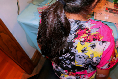 Pretty Ponytail! Kids Hairstyle At The Spa For Girls! Pretty Ponytail! Kids Hairstyle At The Spa For Girls!