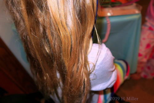 Waves Are Welcome! Kids Hairstyle At Spa Party! Waves Are Welcome! Kids Hairstyle At Spa Party!