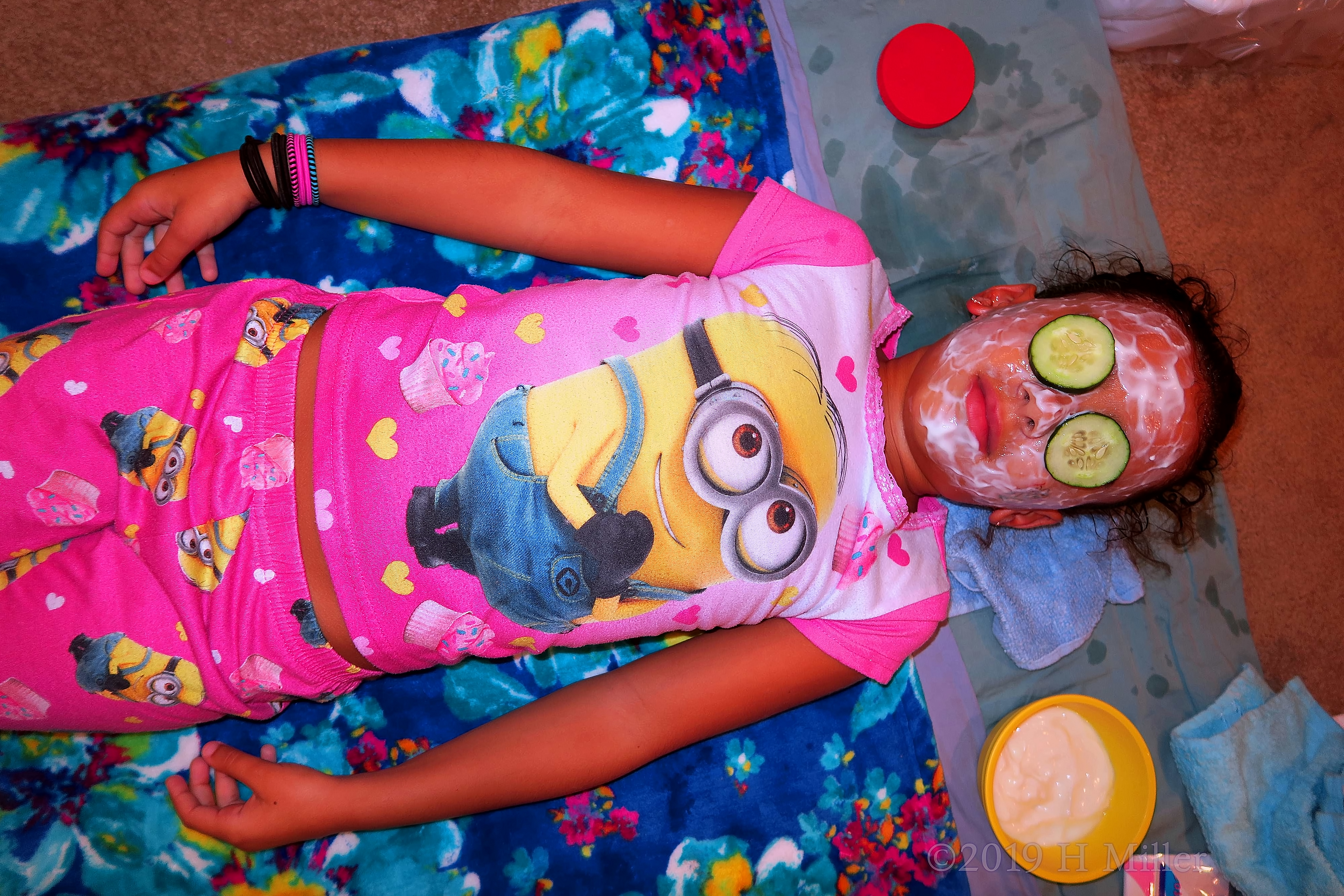 Cool As A Cucumber! Kids Party Guest Gets Kids Facial! Cool As A Cucumber! Kids Party Guest Gets Kids Facial!